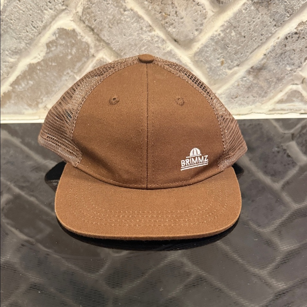 Brown Kids Trucker Hat